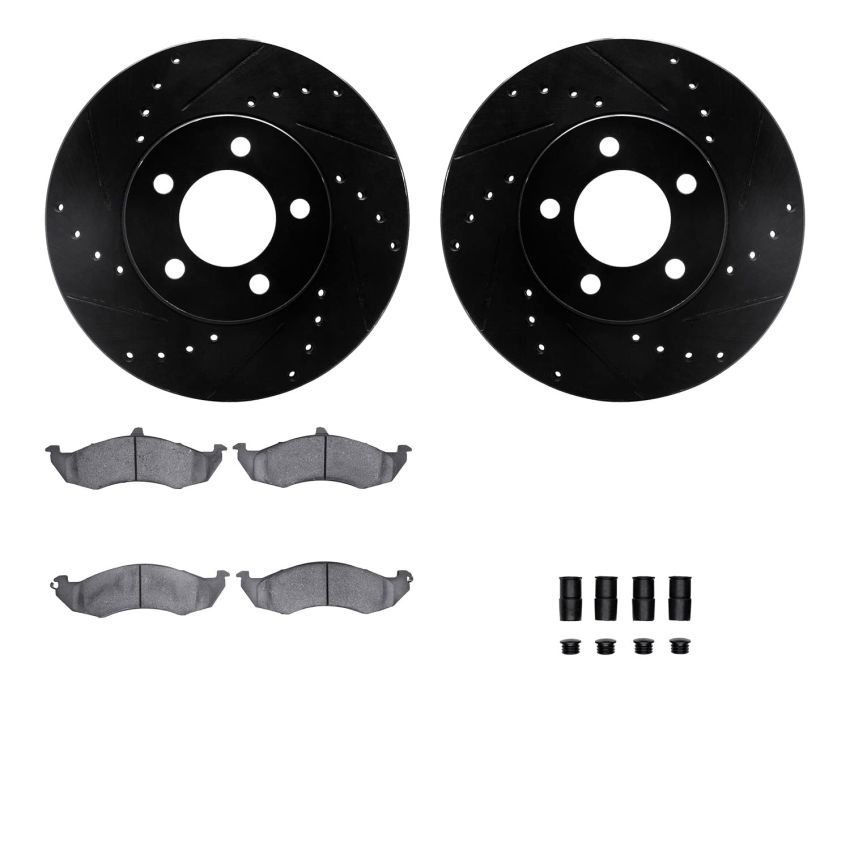 Dynamic Friction 8512-54346 Rotor Kit