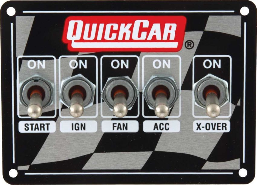 QUICKCAR RACING PRODUCTS QRP50-1713 Ign panel Dirt Dual with 3 Wheel Brake