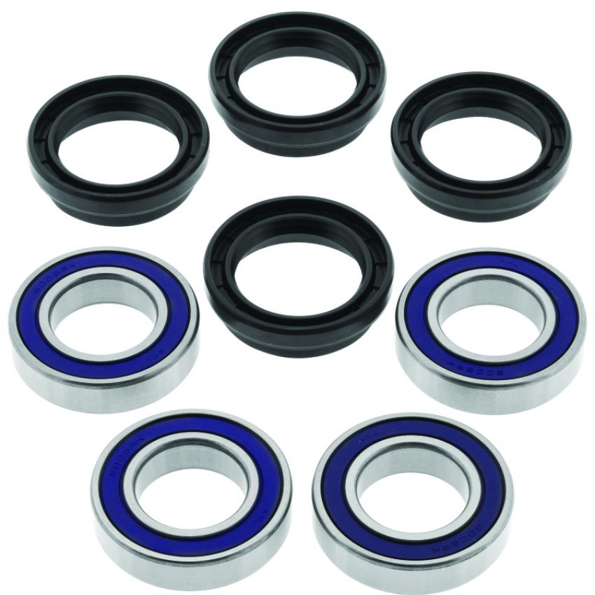 QuadBoss 413370 2002 Yamaha YFM660 Grizzly 4x4 (02) Rear ATV Wheel Bearing & Seal Kit