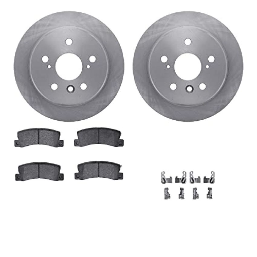 Dynamic Friction 6512-76330 Rotor Kit