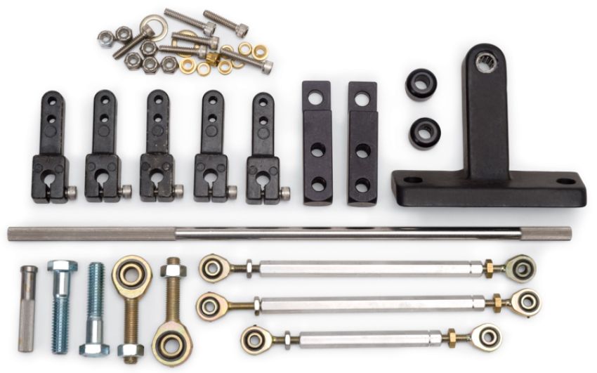 EDELBROCK EDE7077 Throttle Linkage Kit - Sideways