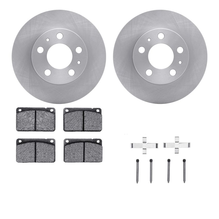 Dynamic Friction 6612-27033 Rotor Kit