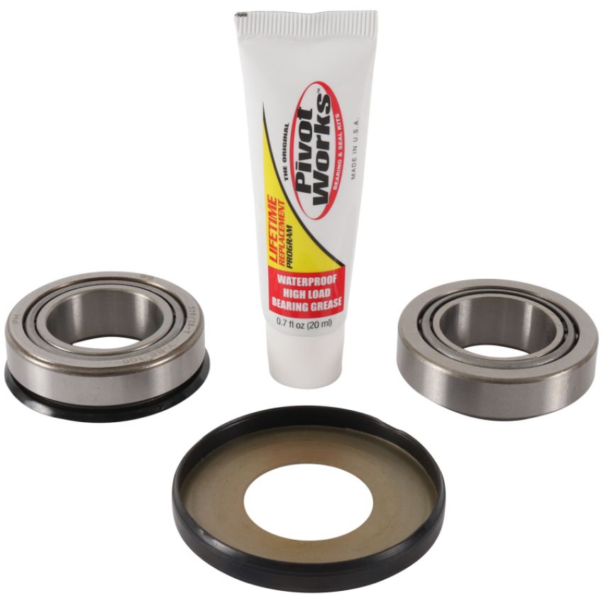Pivot Works PWSSK-S09-421 06-08 Suzuki RM125 PW Steering Stem Bearing Kit