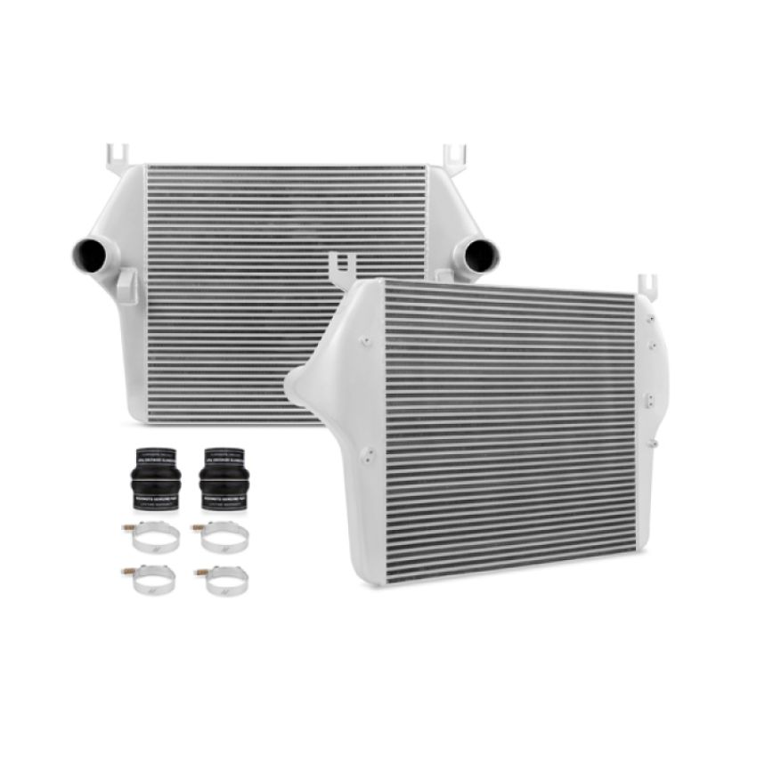 Mishimoto MMINT-RAM-03SL 03-09 Dodge 5.9L/6.7L Cummins Intercooler (Silver)