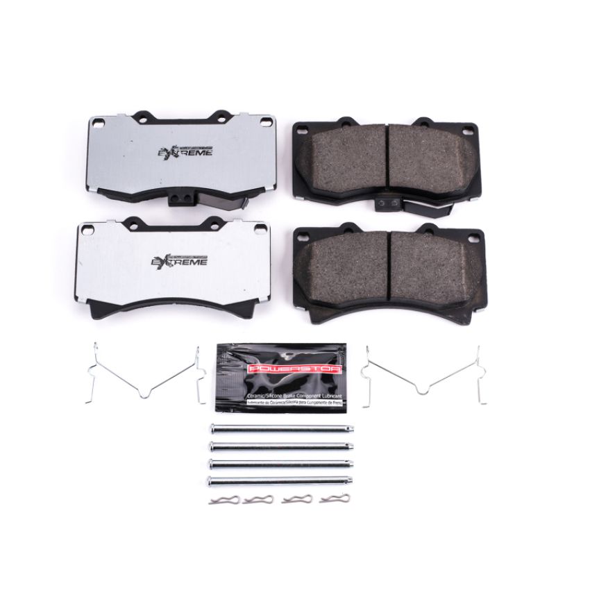 PowerStop Z36-1119 PowerStop - Z36 Truck and SUV Carbon-Fiber Ceramic Brake Pads with Hardware Kit