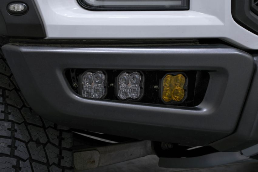 Diode Dynamics DD7361 17-20 Ford Raptor SS3 LED Fog Light Kit - Yellow Max