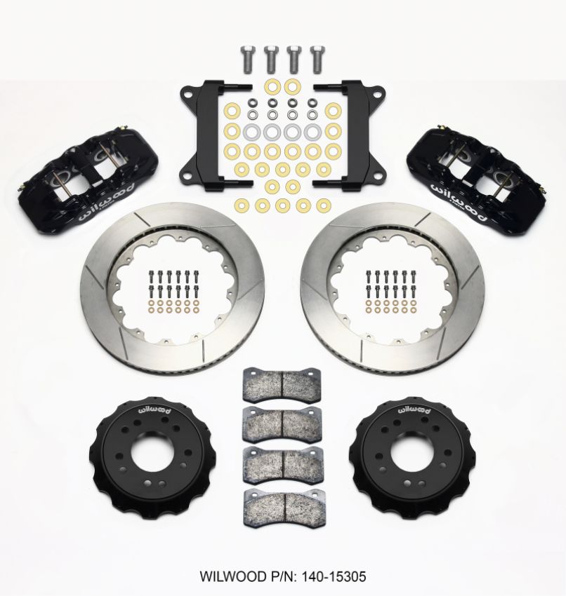 Wilwood 140-15305 AERO6 Front Hat Kit 14.00 63-87 C10 w/  Pro Spindles