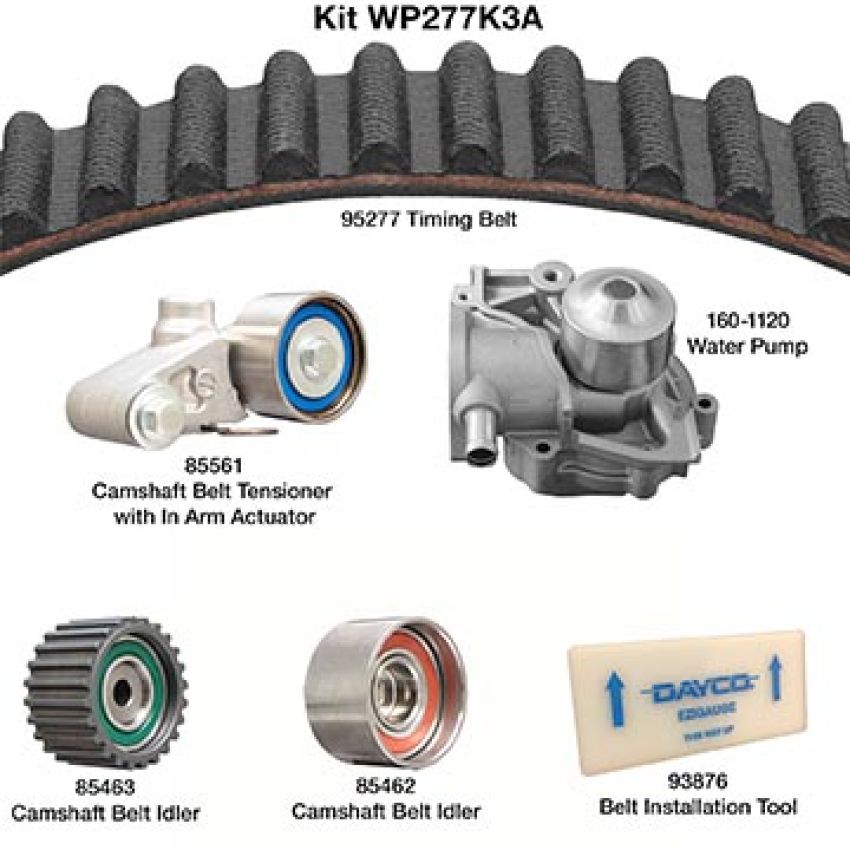 Dayco WP277K3A Water Pump Kit
