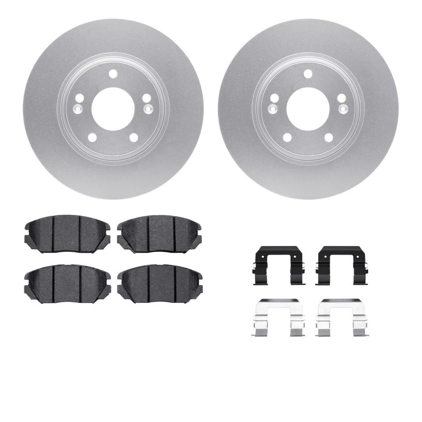 Dynamic Friction 7512-76091 Rotor Kit