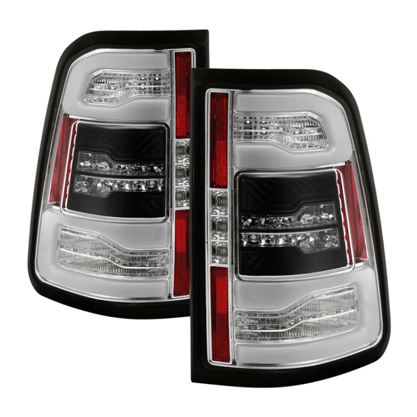 SPYDER 5087300 LED Tail Lights - Chrome