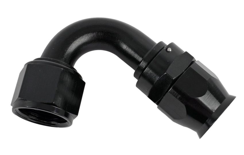 FRAGOLA FRG681212-BL Hose Fitting #12 120 Deg PTFE Black