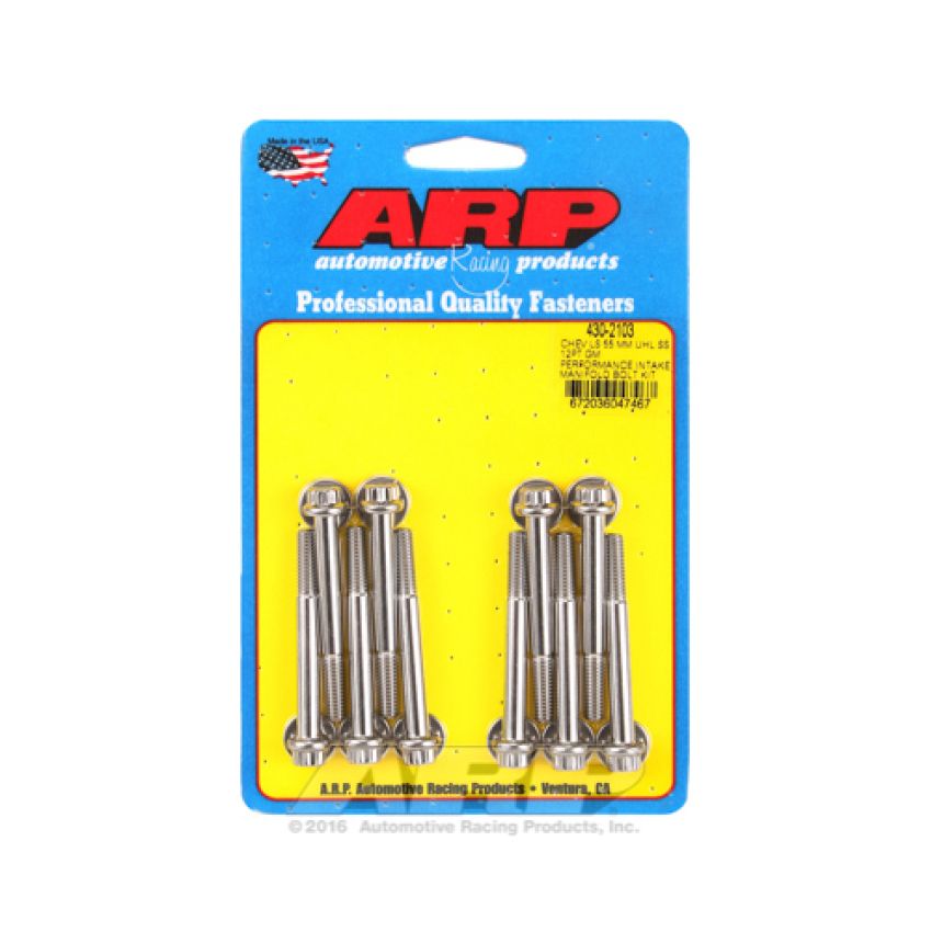 ARP ARP430-2103 GM LS Intake Bolt Kit w/GM Performance Intake