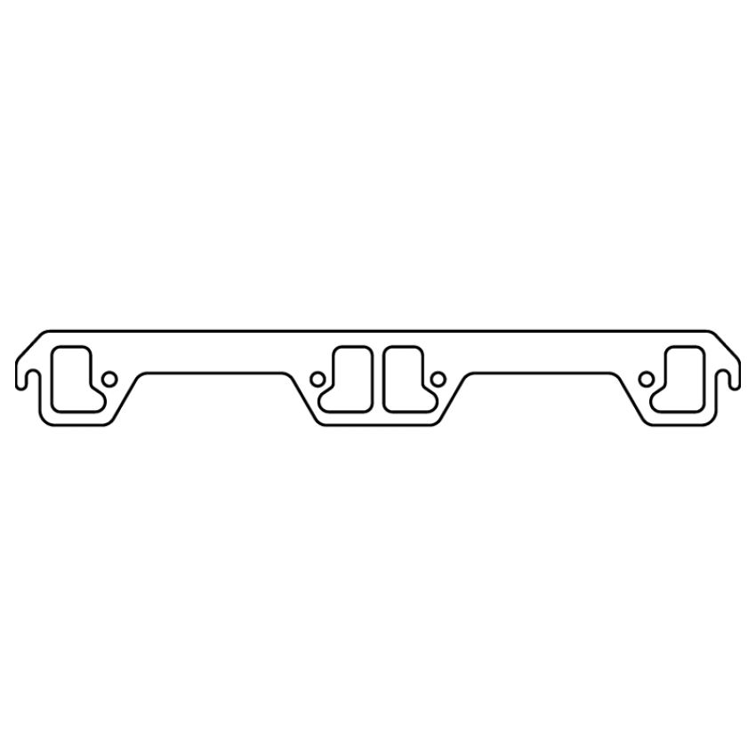 Cometic Gasket C15335C Cometic AMC 304-401CI V8 .043in Copper Exhaust Manifold Gasket Set - 1.880in Dogleg Ports