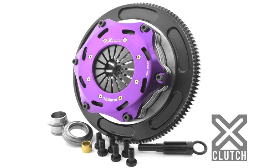 XCLUTCH XKNI18520-3E 89-94 Nissan Skyline GT-R 2.6L 7.25in Triple Solid Ceramic Clutch Kit