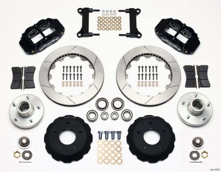 Wilwood 140-10775 Narrow Superlite 6R Front Hub Kit 13.06in Chevy C-10 60-87 CPP Drop Spindle
