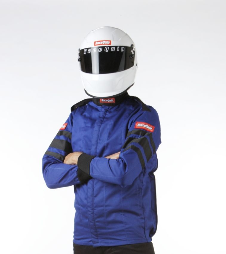 Racequip 121023 Blue SFI-5 Jacket - Medium