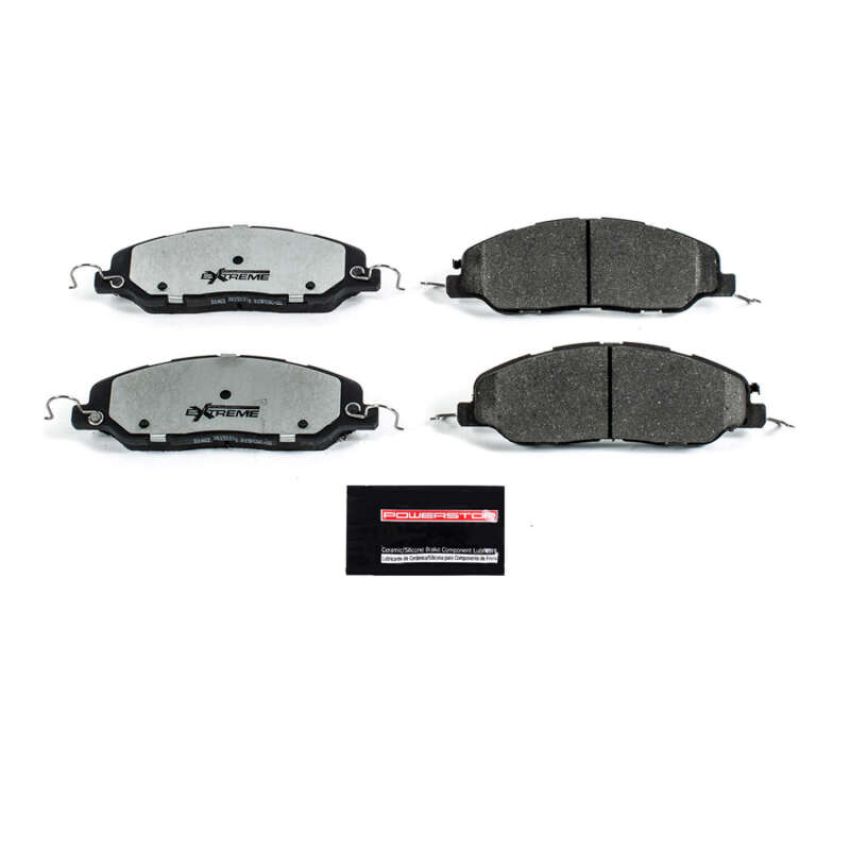 PowerStop Z26-1463 PowerStop - Z26 Performance Carbon-Fiber Ceramic Brake Pads with Hardware Kit