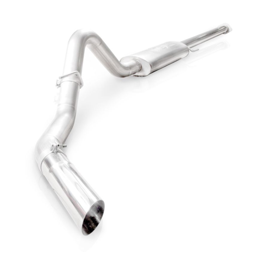 Stainless Works FT15ECOCB 2015-16 Ford F-150 2.7L/3.5L 3.5in Catback Chambered Muffler Factory Connection