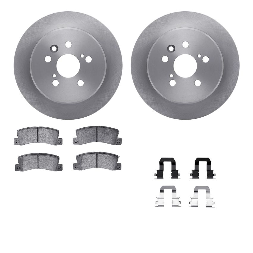 Dynamic Friction 6512-76386 Rotor Kit