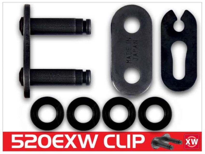RK Chain 520EXW-CL 520EXW-CLIP - Natural