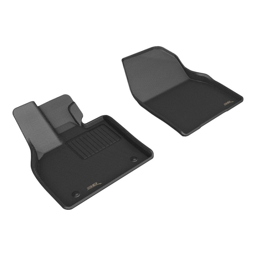 3D MAXpider L1TY29011509 3D MAXider 2023 Toyota BZ4X Kagu Black Floor Mat - Row 1