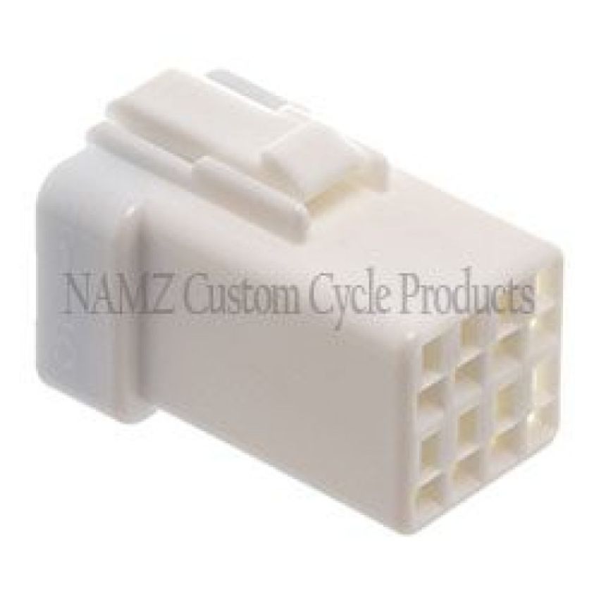 NAMZ NJST-08R JST 8-Position Female Connector Receptacle w/Wire Seal