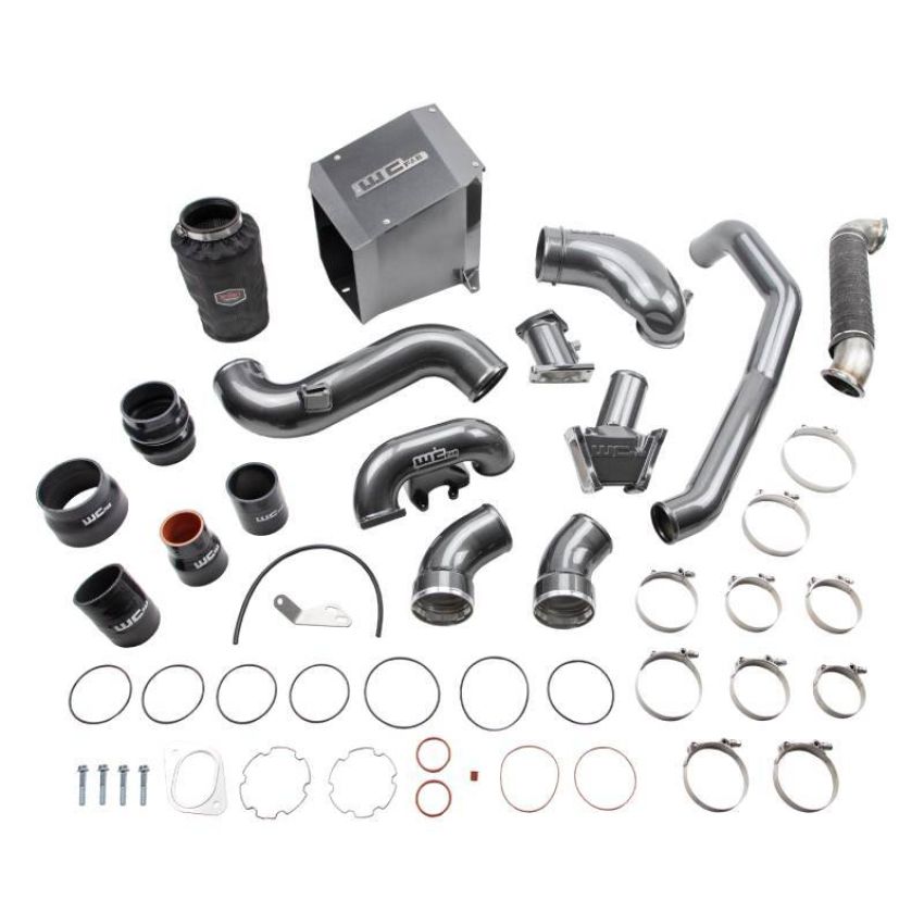 Wehrli WCF100504-CR 07.5-2010 Chevrolet 6.6L Duramax LMM Stage 3 High Flow Bundle Kit - Candy Red