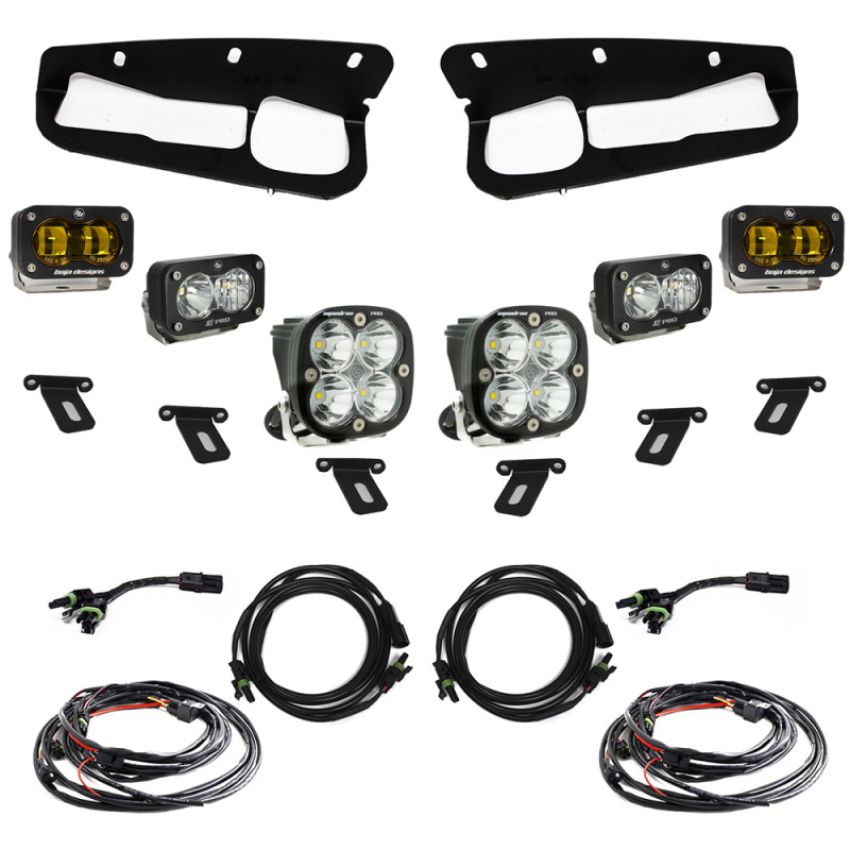 Baja Designs 448179 Ford Bronco S2 SAE “Pro” Fog Pocket Light Kit
