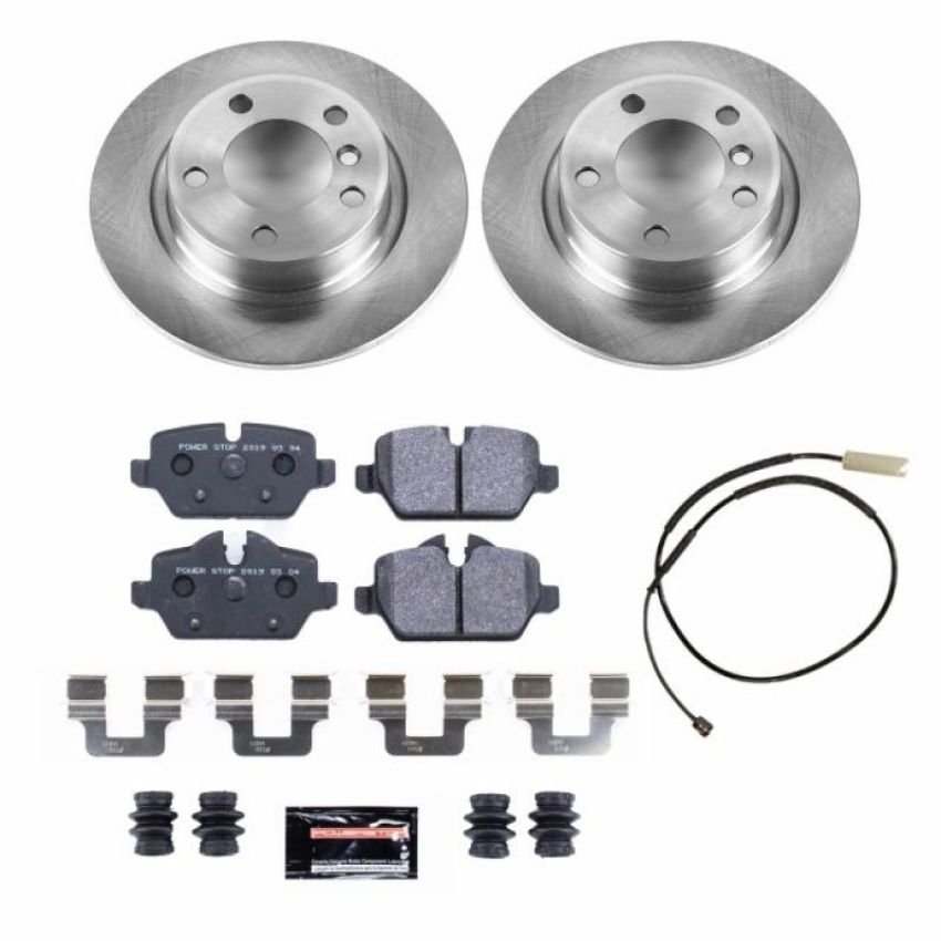 PowerStop TDSK6664 Track Day Spec High-Performance Brake Pad and Rotor Kit
