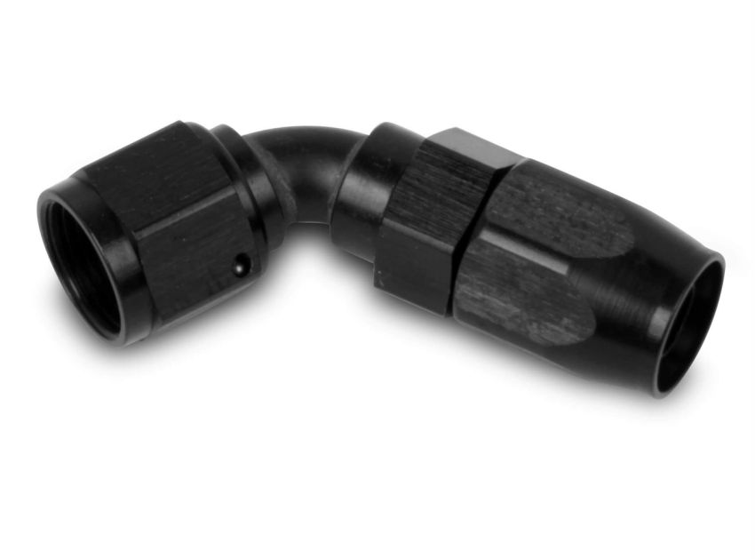 EARLS EARAT806108ERL 8an 60 Tube Swivel- Seal Fitting Black