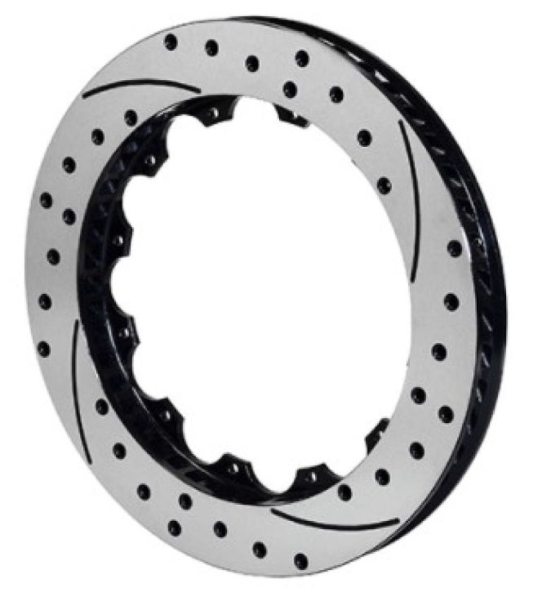 Wilwood 160-13544-BK Rotor-SRP48 SPC-37-LH-BLK-Drill 12.88 x 1.10 - 12 on 8.75in
