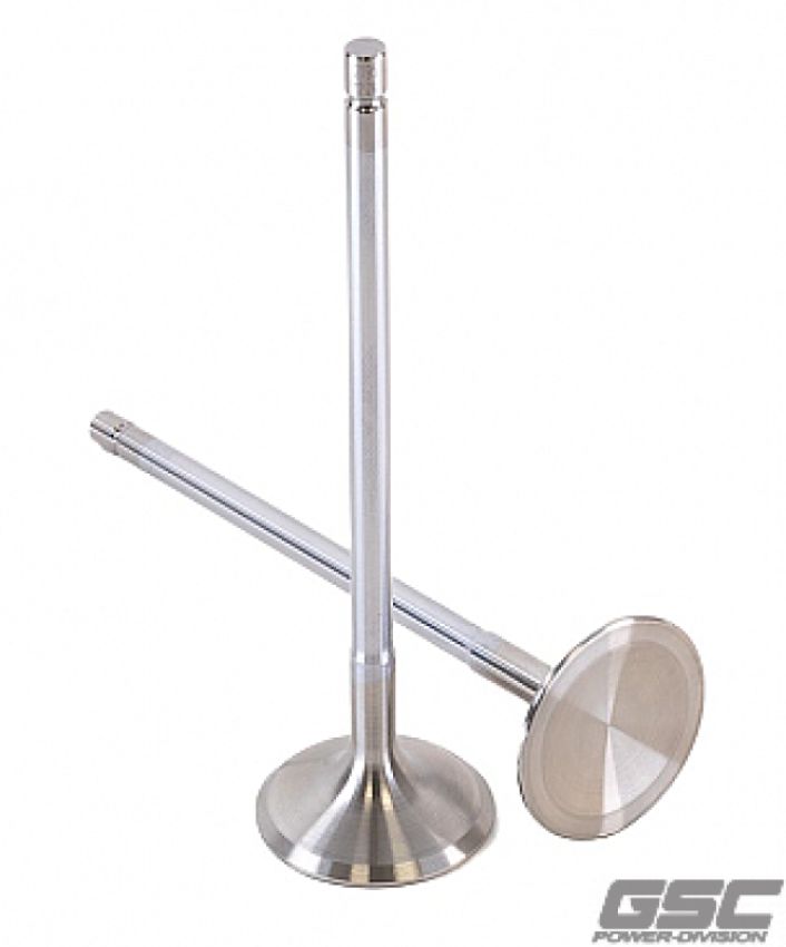GSC Power Division 2195-01 GSC P-D Toyota G16E-GTS 32mm Head (STD) 117.1mm Long Alloy Chrome Polished Exhaust Valve - Single
