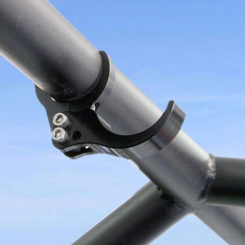 Rugged Radios HANGER-HELMET-1.25 Helmet Hanger with Bar Mount 1.25 Inches Tube Diameter