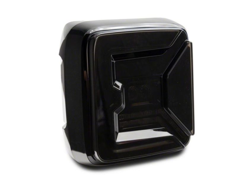 Raxiom J142664-JL 18-23 Jeep Wrangler JL Axial Series LED Tail Lights- Blk Housing (Smoked Lens)