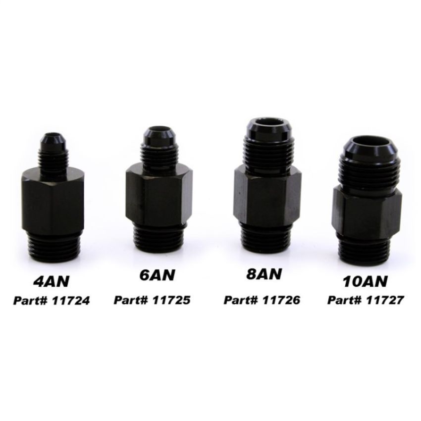 Nitrous Express 11726 8AN BOTTLE NIPPLE FOR LIGHTNING 500 VALVE