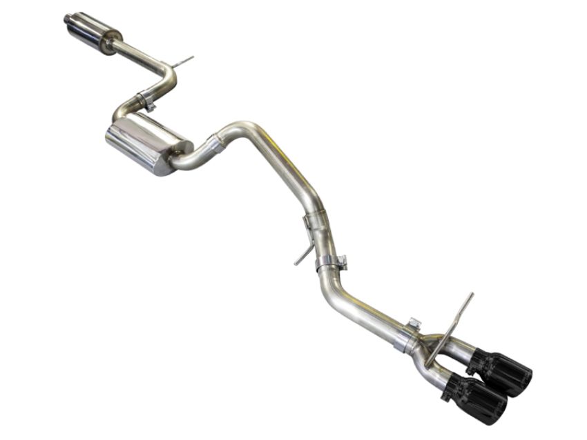 AWE Tuning 3015-23040 VW MK7 Golf SportWagen Touring Edition Exhaust w/Diamond Black Tips (90mm)