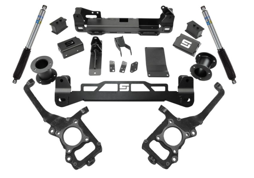 Superlift K130B 2021 Ford F-150 4WD 6in Lift Kit w/Bilstein 5100 Series Rear Shocks