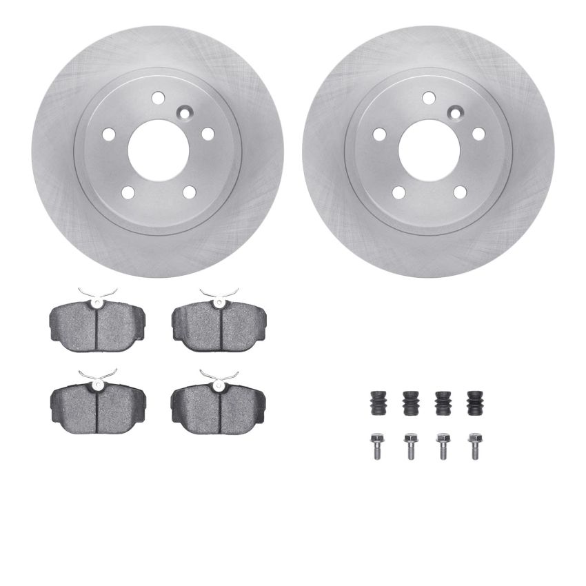 Dynamic Friction 6612-11007 Rotor Kit