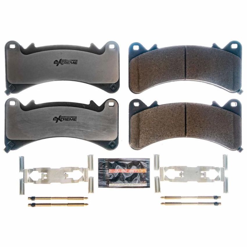 PowerStop Z36-1910 PowerStop - Z36 Truck and SUV Carbon-Fiber Ceramic Brake Pads with Hardware Kit