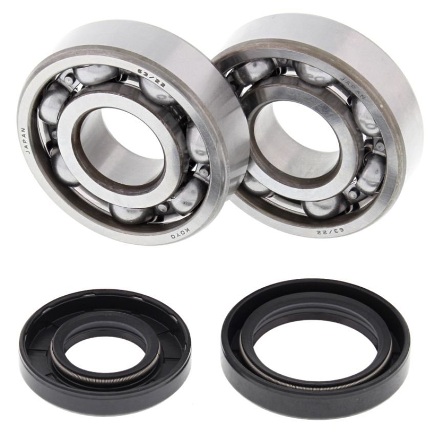All Balls Racing 24-1025 01-04 Yamaha YZ125 Crank Shaft Bearing Kit
