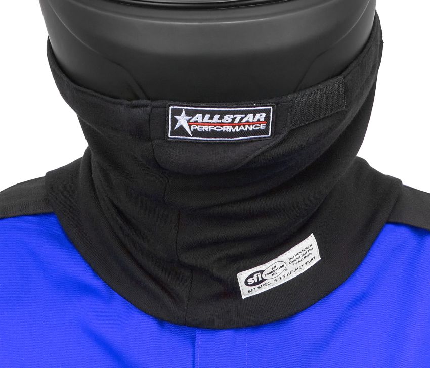 ALLSTAR PERFORMANCE ALL929313 Helmet Skirt SFI 3.3/5 Multi Layer Black