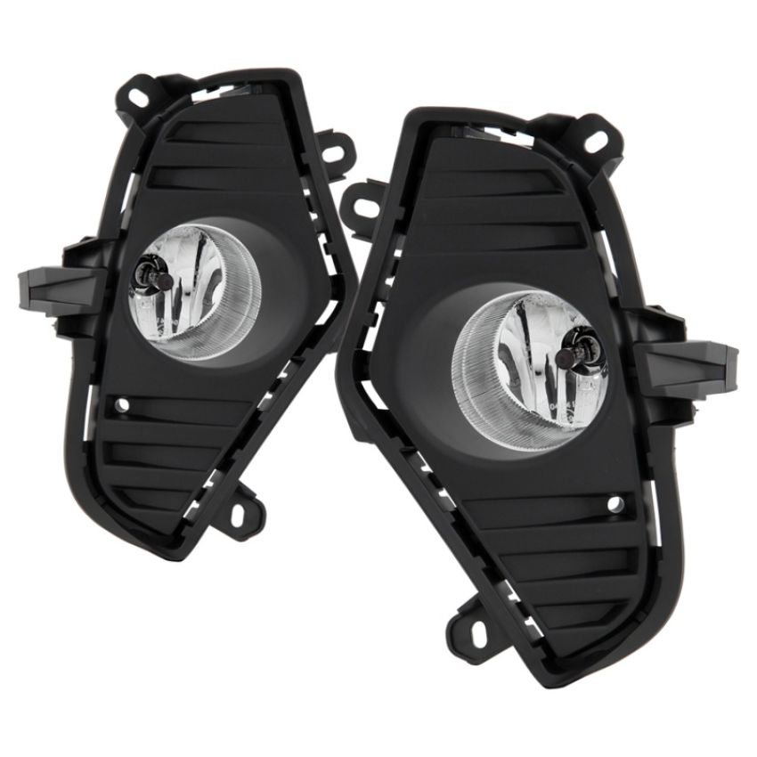 SPYDER 5087126 OEM Style Fog Lights w/OEM Fit Switch - Clear