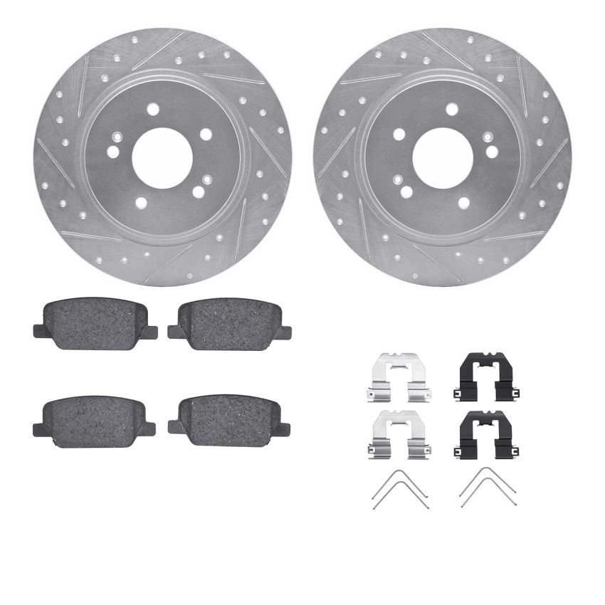 Dynamic Friction 7512-03111 Rotor Kit