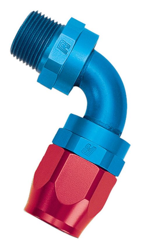 RUSSELL RUS612090 90 Deg. Full Flow Hose End #6 - 1/4 NPT