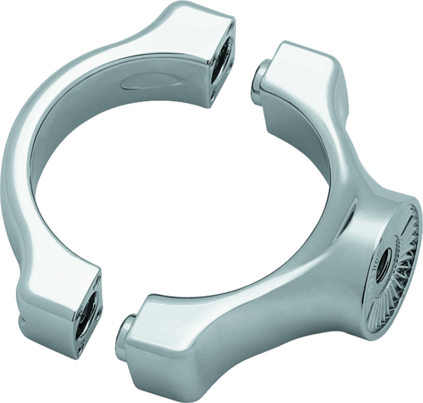 Kuryakyn 3124 Side Mount License Plate Holder Clamp 14-Up Yamaha Bolt Chrome