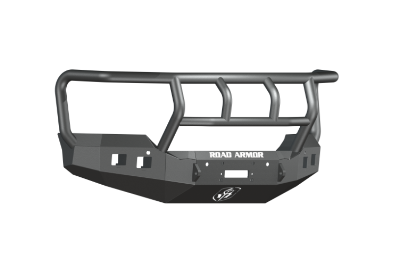 Road Armor 215R2B 15-19 GMC 2500 Stealth Front Winch Bumper w/Titan II Guard - Tex Blk