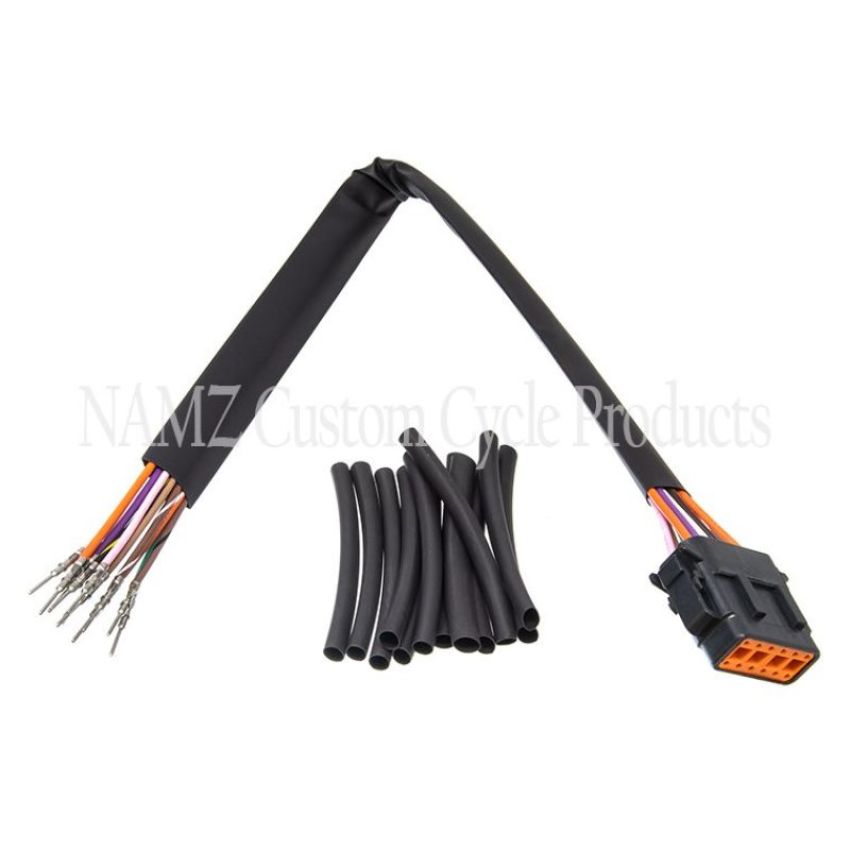 NAMZ NSXH-D15 99-06 V-Twin Sportster Plug-N-Play Speedometer/Tachometer Xtension Harness 15in.