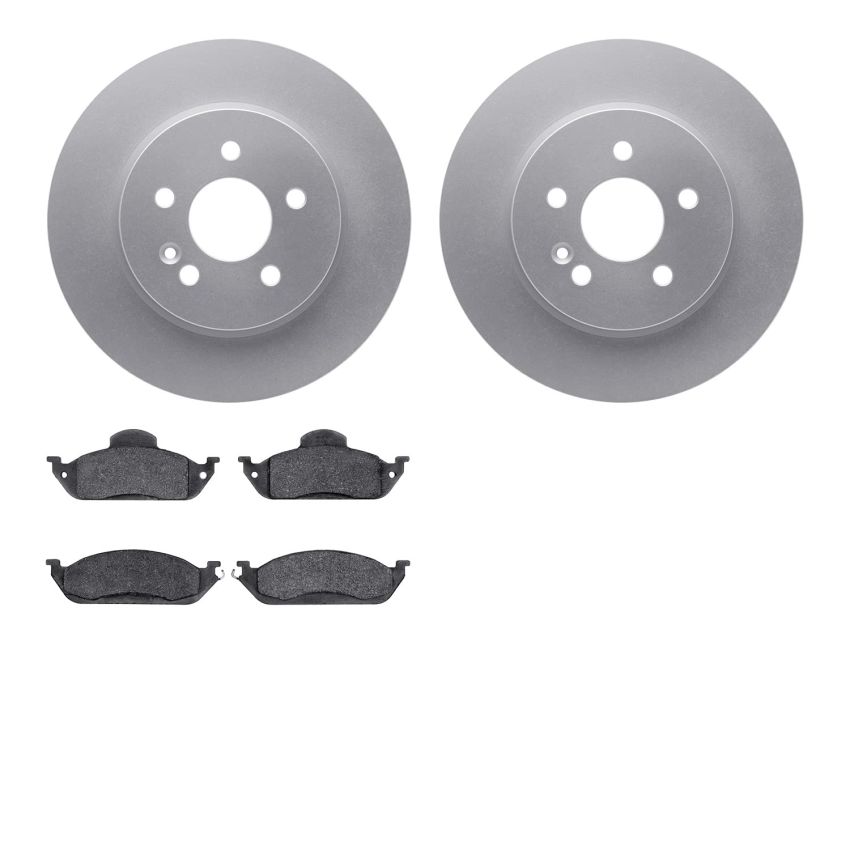 Dynamic Friction 4502-63198 Rotor Kit
