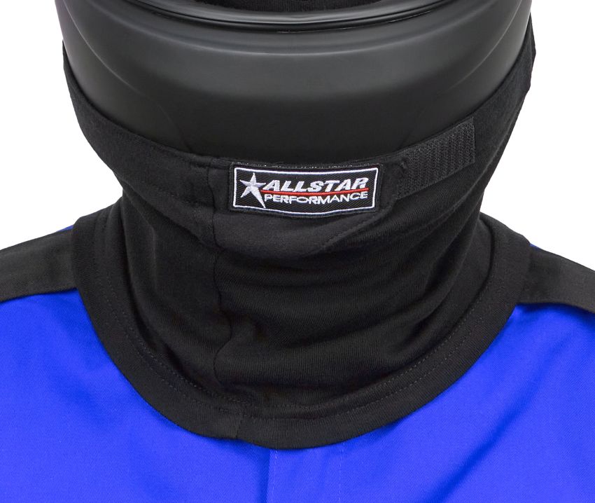 ALLSTAR PERFORMANCE ALL929010 Helmet Skirt Non-SFI Single Layer Black