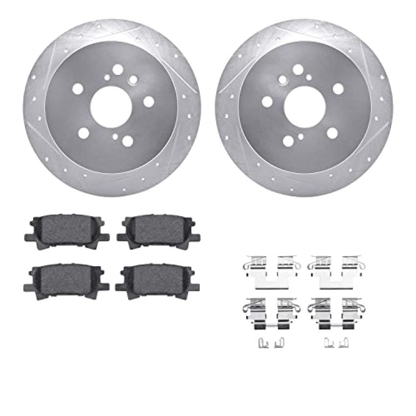 Dynamic Friction 7512-76150 Rotor Kit